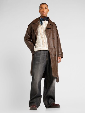 Manteau mi-saison TOPMAN en marron