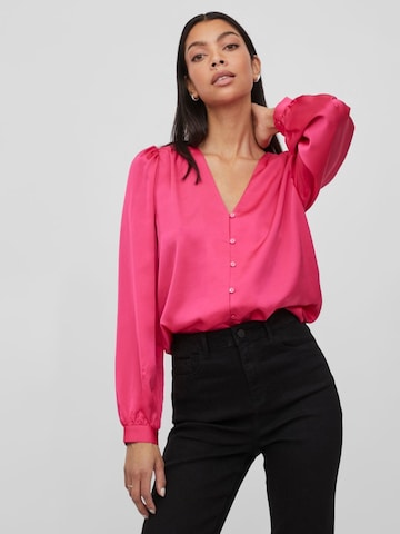 VILA Blouse in Roze