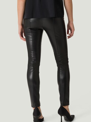 zero Slimfit Broek in Zwart