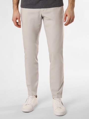 Alberto Regular Pants in Beige: front