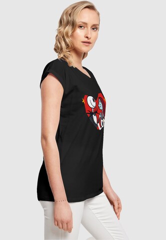 ABSOLUTE CULT T-Shirt 'The Nightmare Before Christmas - Love is Alive' in Schwarz
