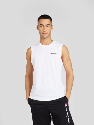 T-Shirt Champion Authentic Athletic Apparel en blanc : devant