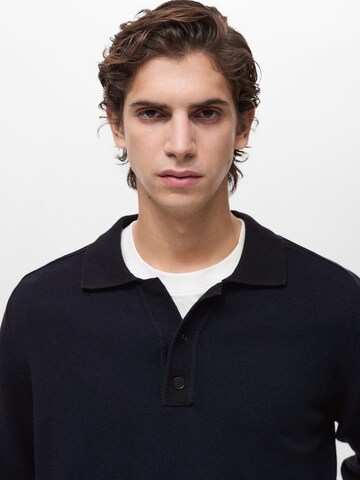 MANGO MAN Trui 'DAILYS' in Blauw
