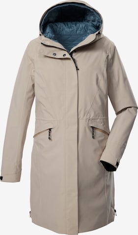 KILLTEC Outdoorjacke in Grau: Vorderseite