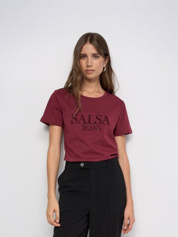 Salsa Jeans Shirt in Red: front