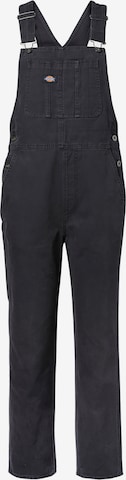 regular Pantaloni con pettorina di DICKIES in nero: frontale