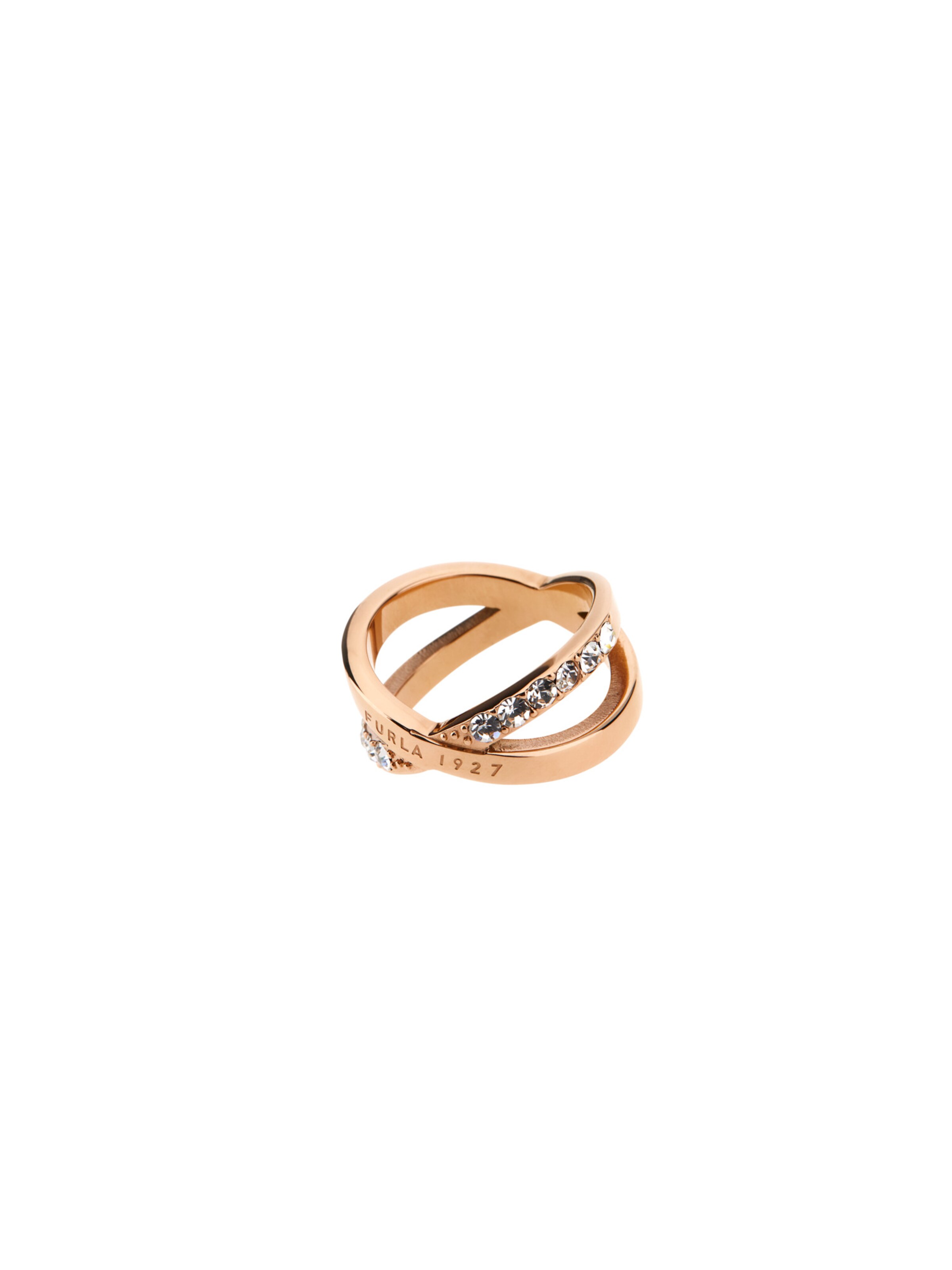 Furla Jewellery Ring 'FURLA' i pink: forside