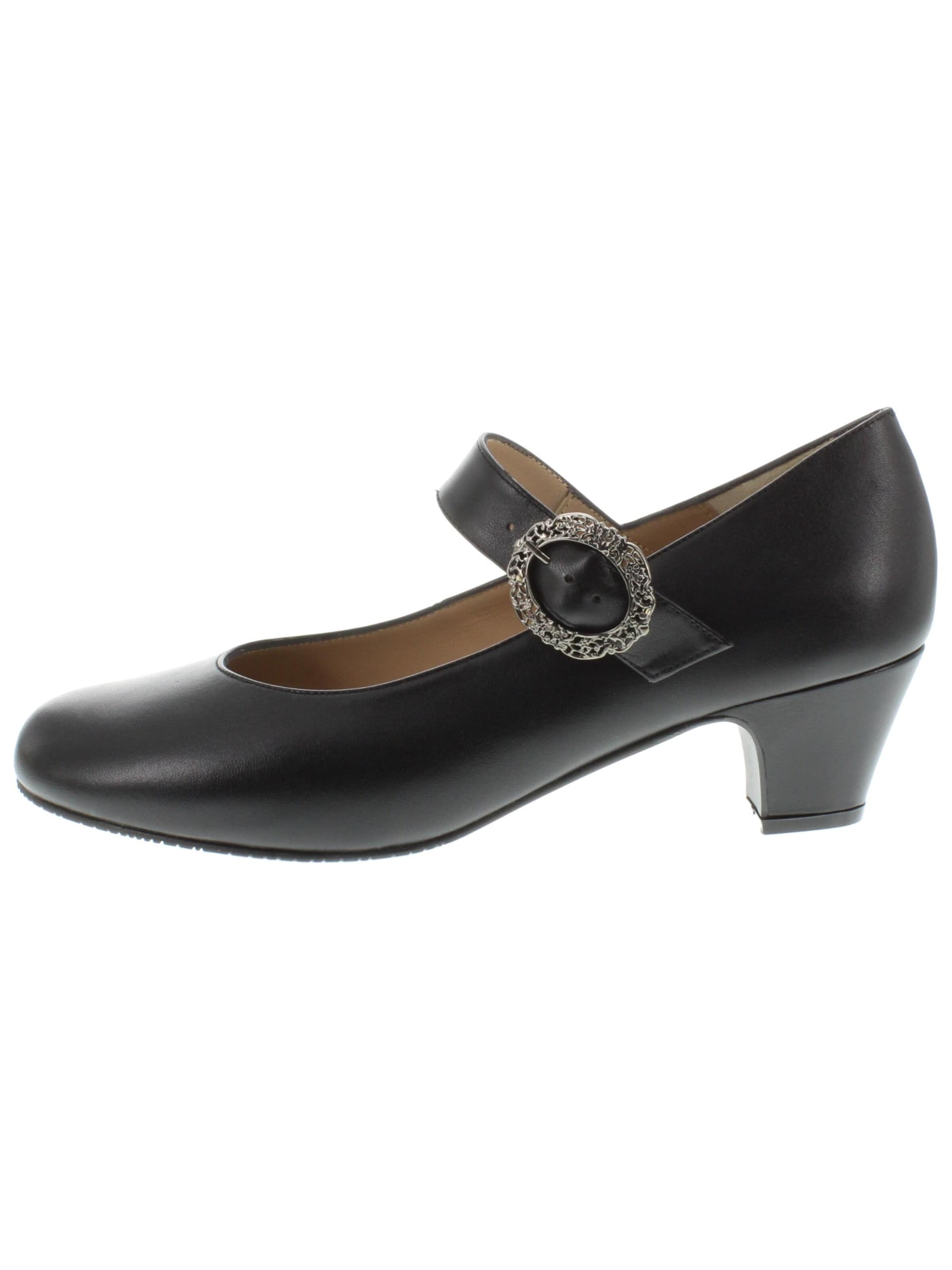 XAVER LUIS Schuhmanufaktur Pumps 'Betty' in Black: front