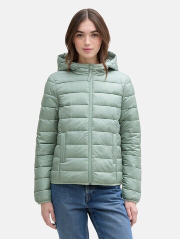 TOM TAILOR DENIM Jacke in Grün: Vorderseite