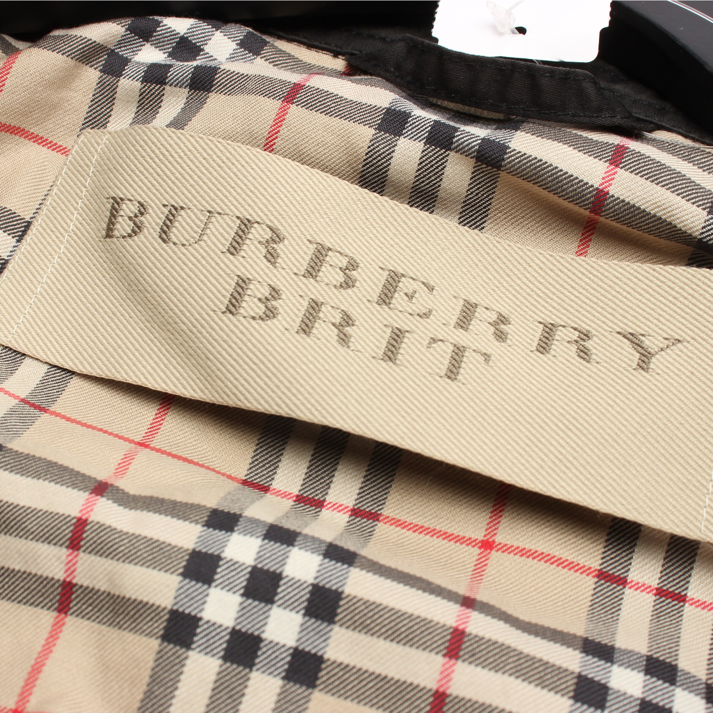 BURBERRY Übergangsjacke M in Schwarz