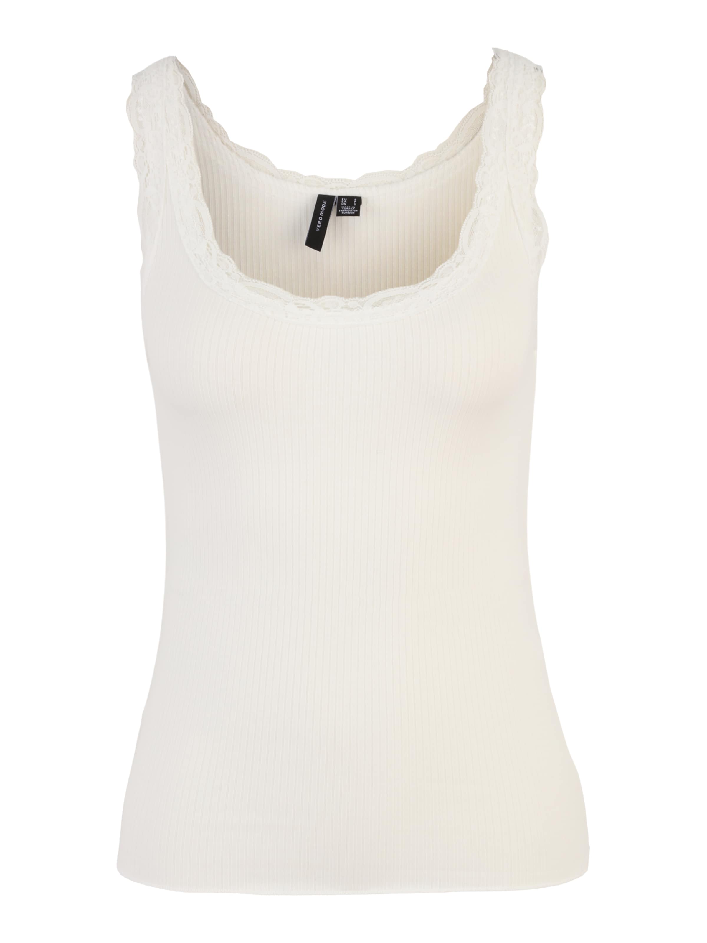 Haut 'VMNANA' Vero Moda Petite en blanc : devant