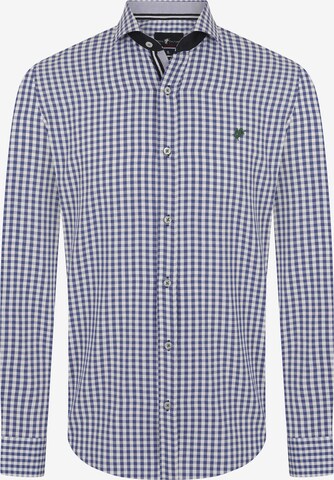 DENIM CULTURE Button Up Shirt 'Jonas' in Blue: front