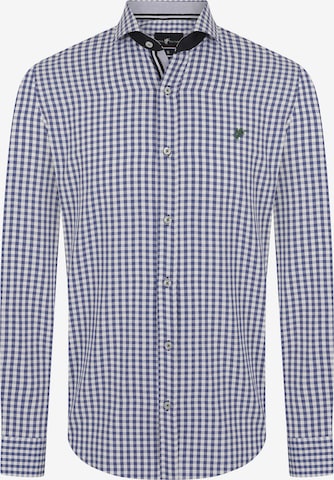 DENIM CULTURE Button Up Shirt 'Jonas' in Blue: front