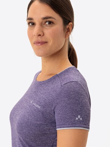 VAUDE Functioneel shirt 'Essential' in Lila