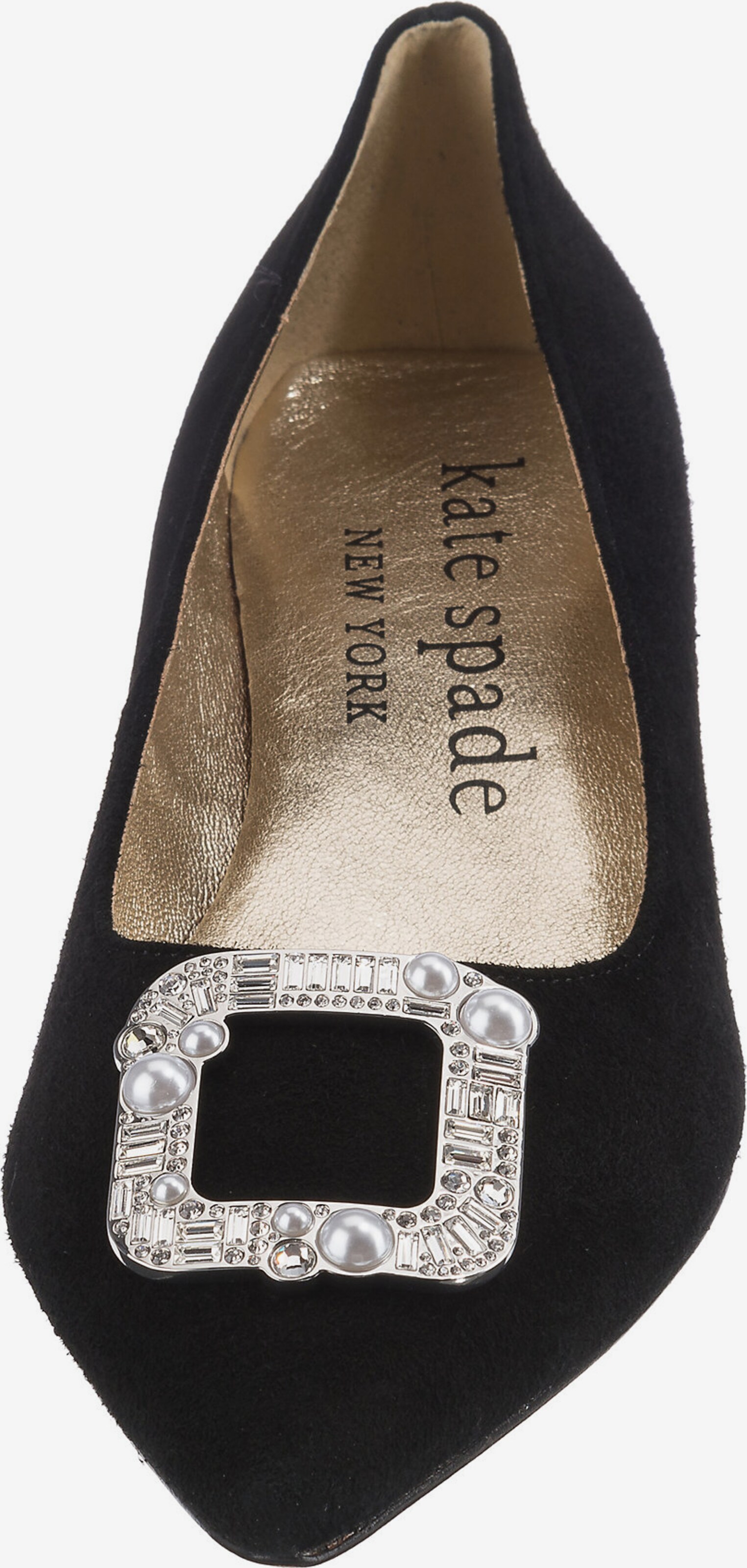 Kate Spade Ballet Flats ' Buckle Up ' in Black | ABOUT YOU