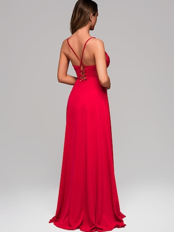 Ombre Evening dress in Red
