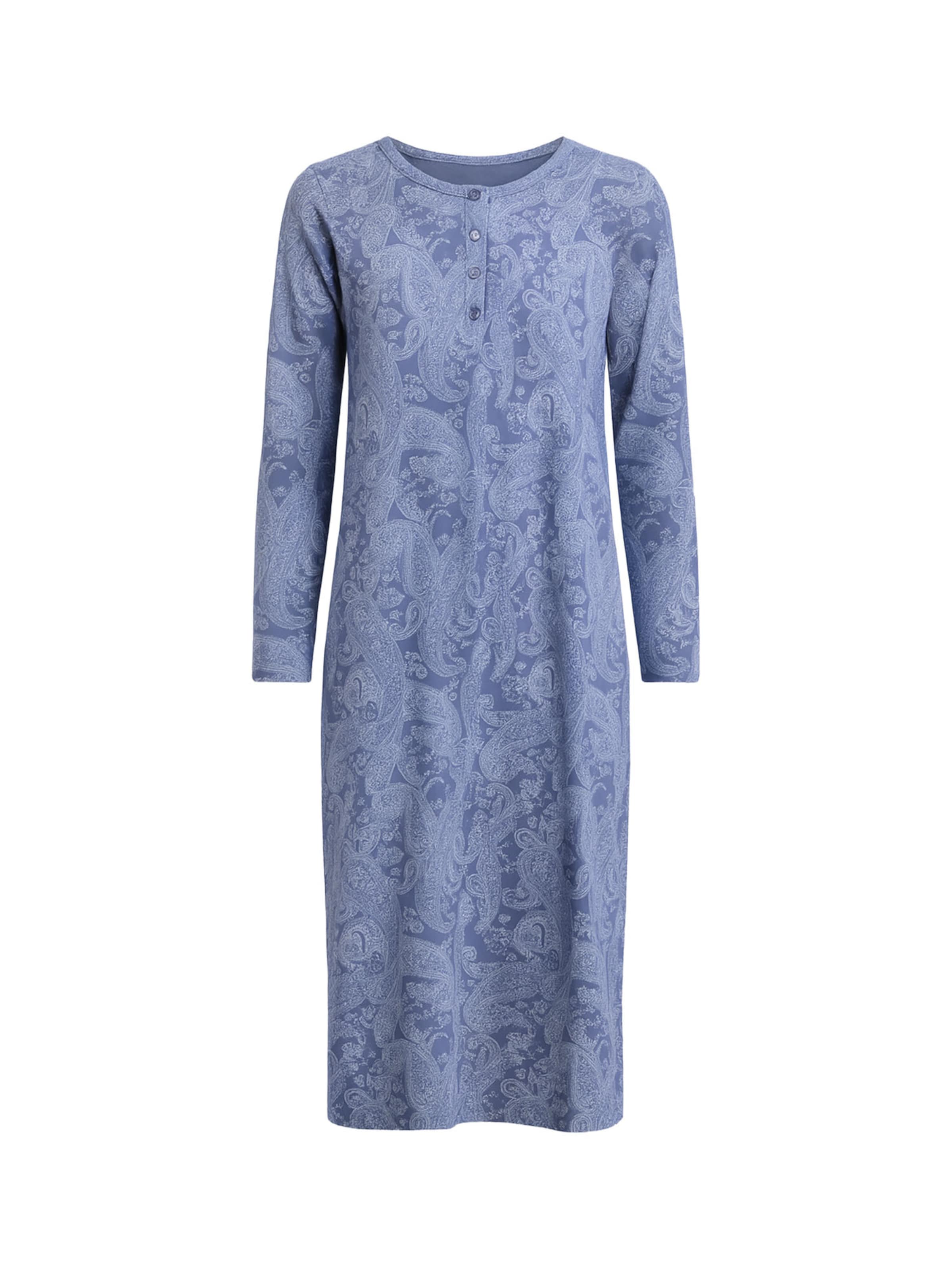 Chemise de nuit 'Clematis' Goldenbay en bleu : devant