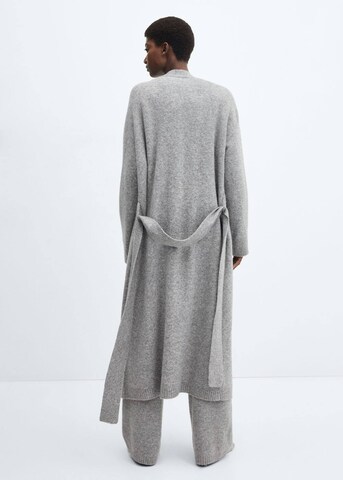 MANGO Knit Cardigan 'Camila' in Grey