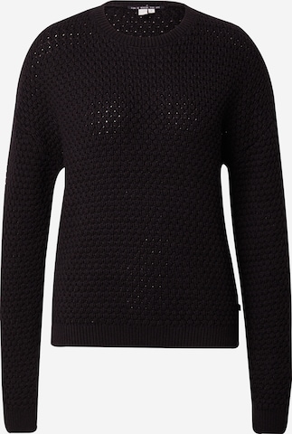 Pullover di QS in nero: frontale