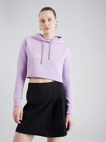 AÉROPOSTALE Sweatshirt in Purple: front
