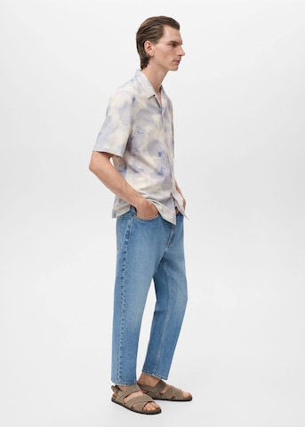 MANGO MAN Comfort Fit Hemd noe in Grau