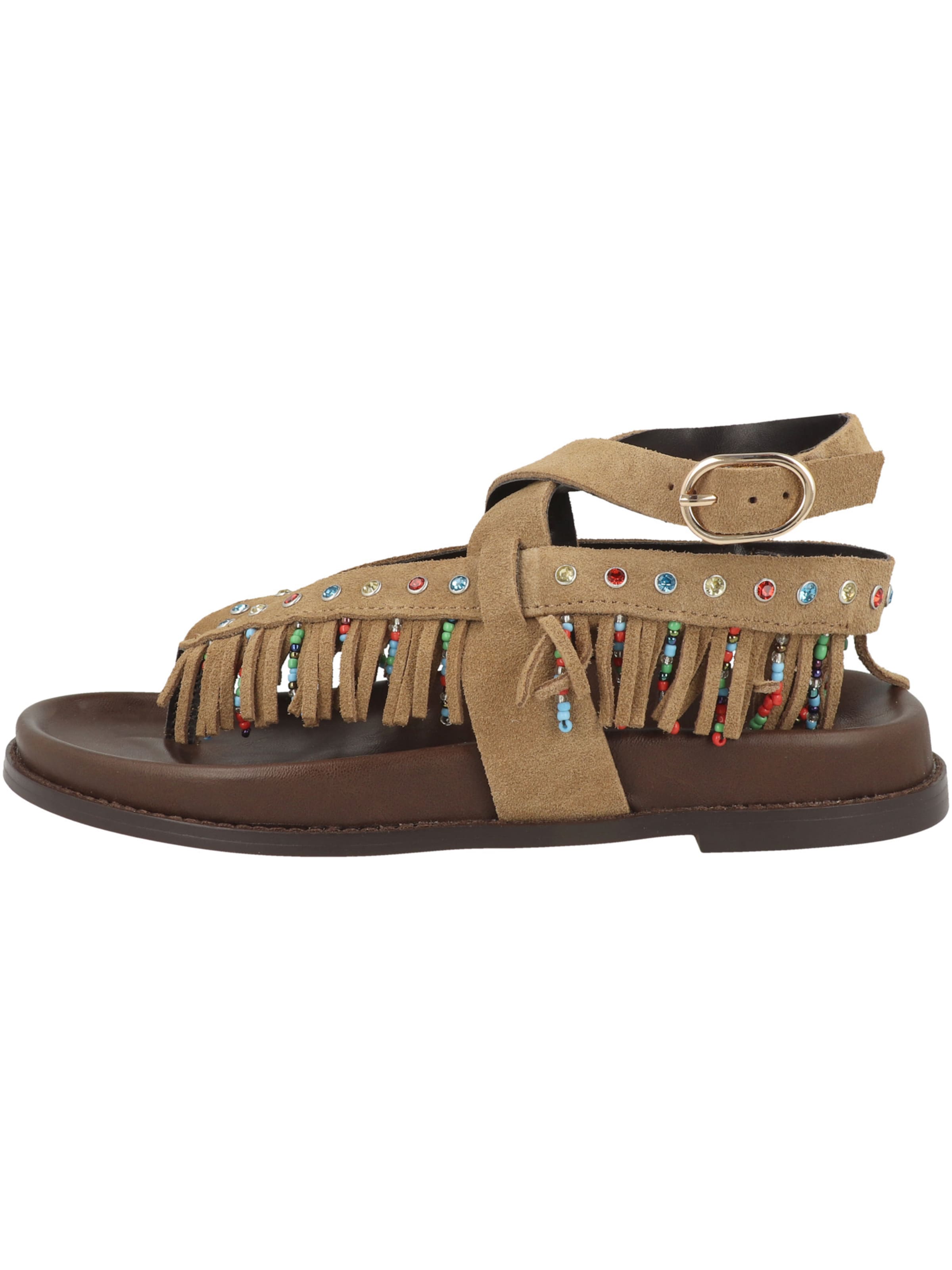 STEVE MADDEN Sandalen met riem 'Wendell' in Bruin
