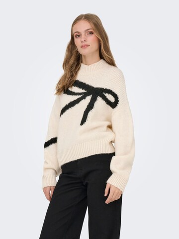 Pull-over 'JDYKILIAN' JDY en beige : devant