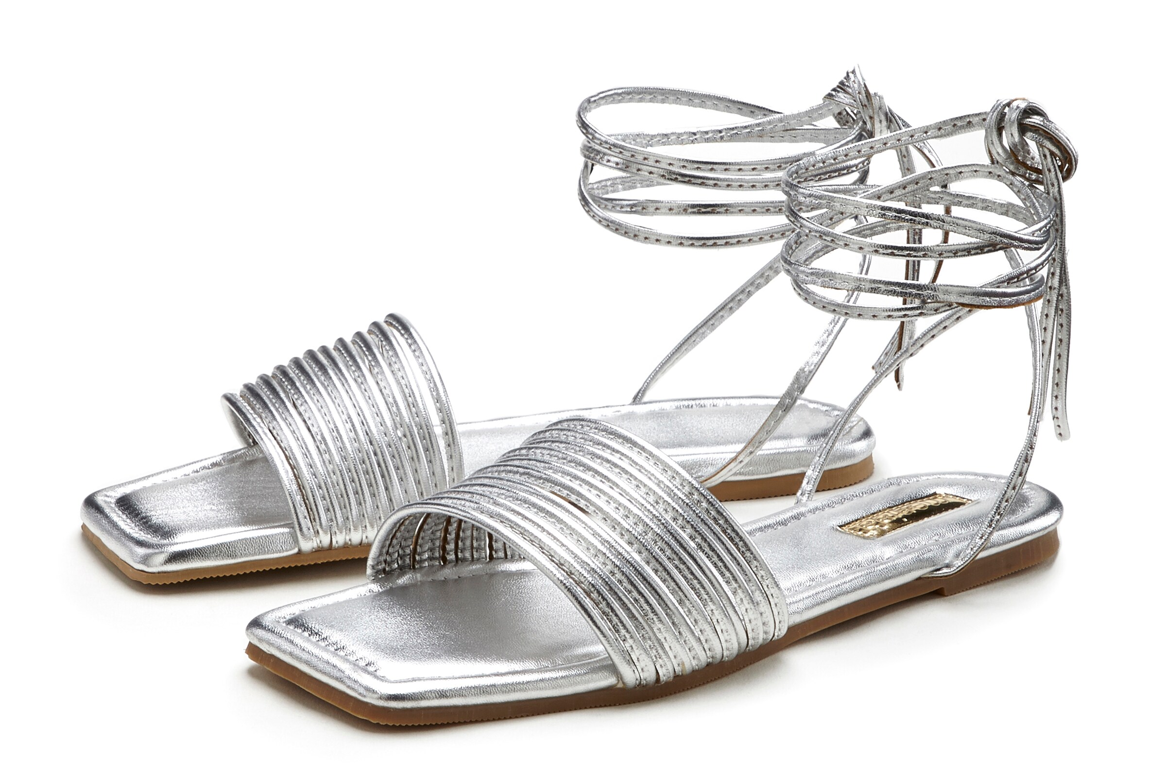 Sandalo con cinturino di LASCANA in argento