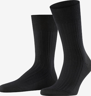 FALKE Socks 'Bristol Pure' in Black: front