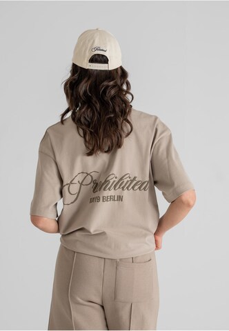 T-Shirt 'Hometown' Prohibited en gris