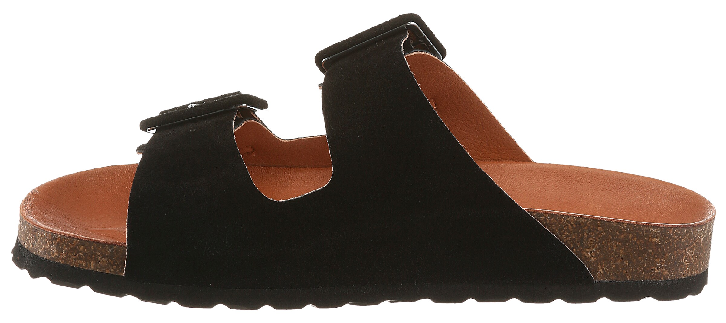 VERBENAS Mules in Black