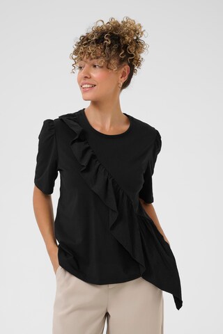 T-shirt 'CRCamma' Cream en noir : devant