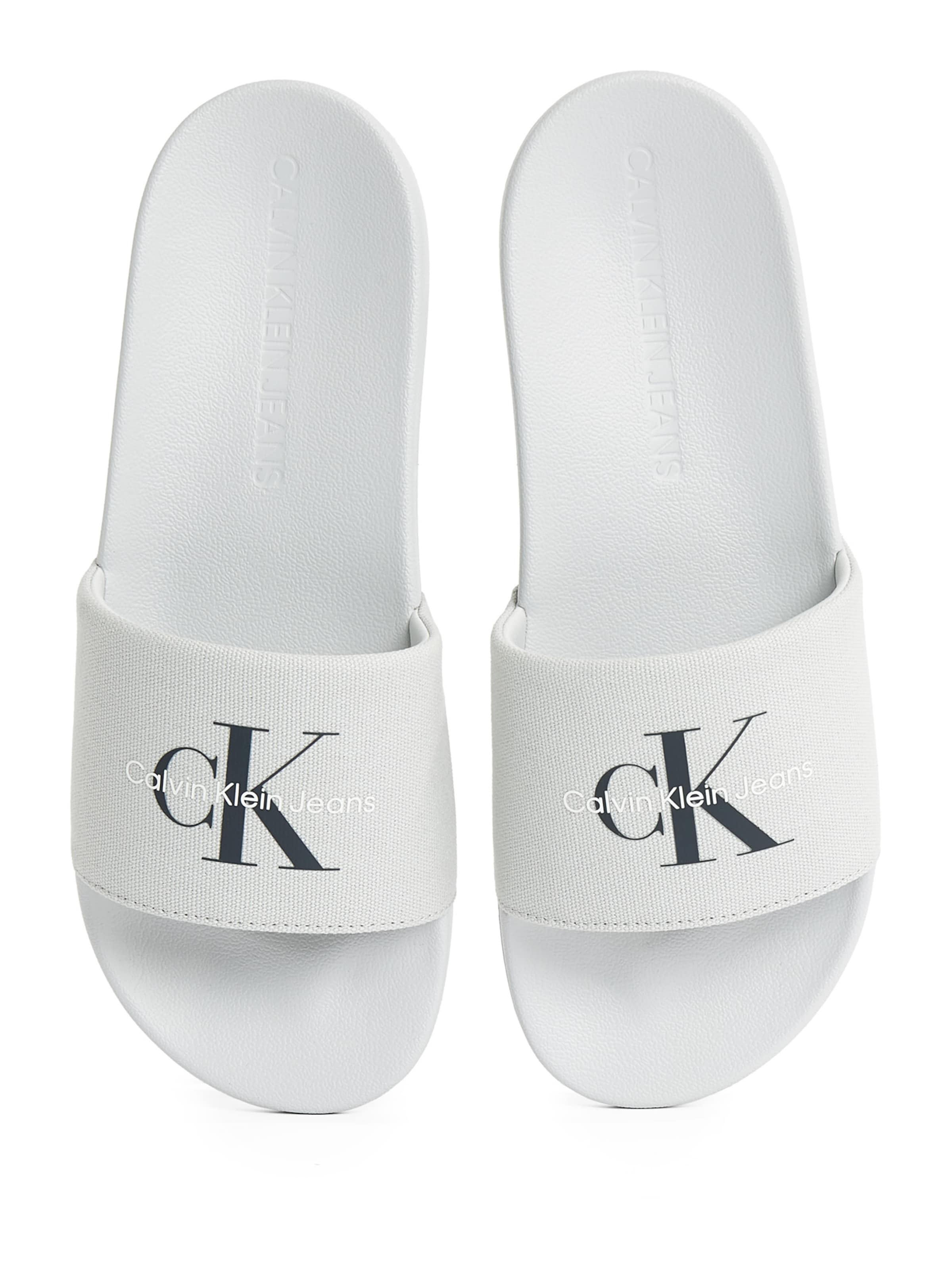 Calvin Klein Papucs - szürke: hátul