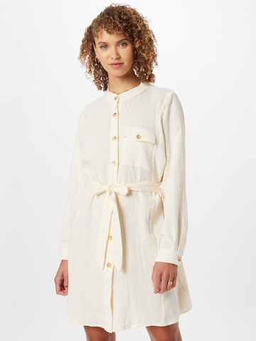 Grace & Mila Платье-рубашка 'ELOAN' в Бежевый: спереди