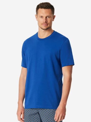 T-Shirt ' Mix Relax ' SCHIESSER en bleu : devant