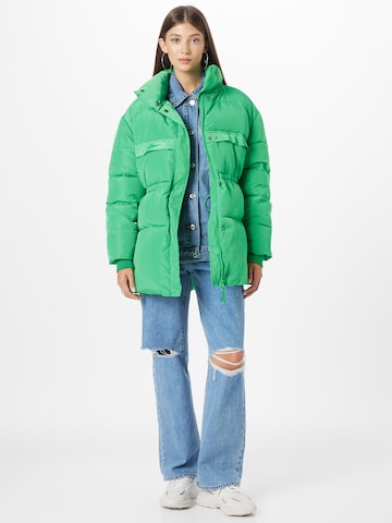 Veste d’hiver 'Mountain' co'couture en vert