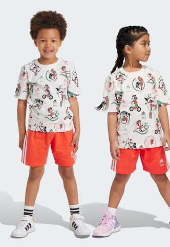 ADIDAS SPORTSWEAR Trainingspak 'Adidas x Disney Mickey Mouse' in Oranje: voorkant