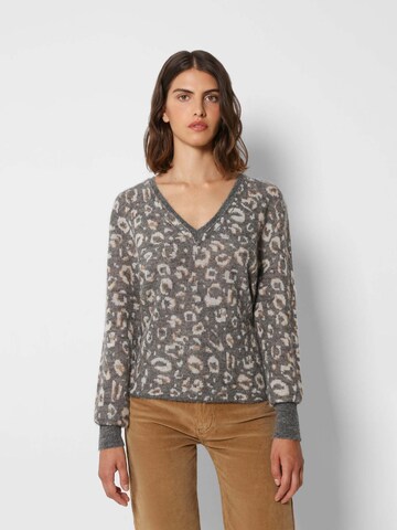 Scalpers Pullover in Grau: Vorderseite