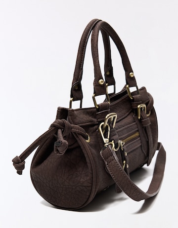 Bershka Handtasche in Braun