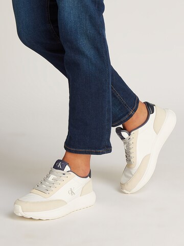 Calvin Klein Jeans Platform trainers 'Athleisure Runner' in White