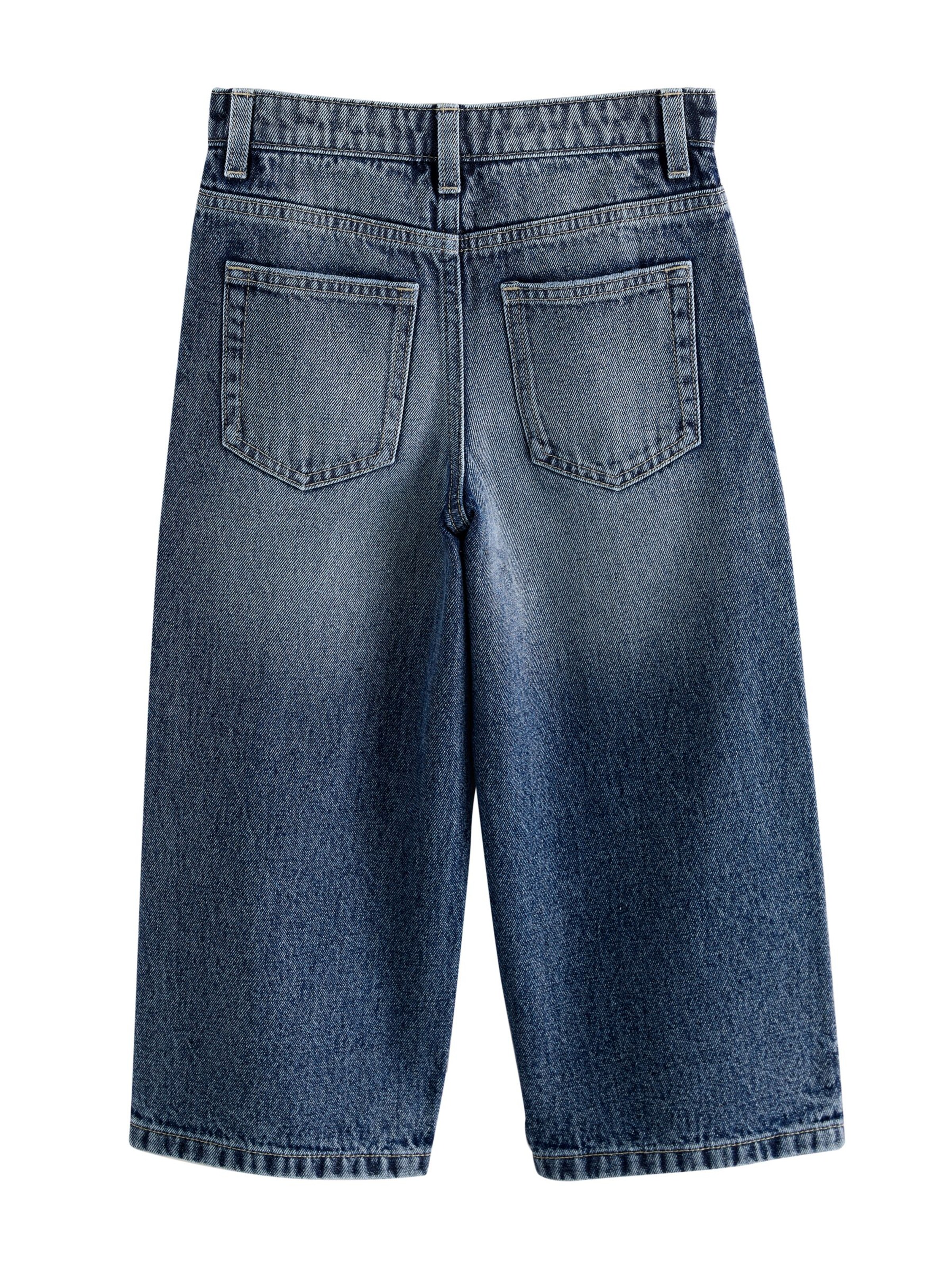 Next Zvonové kalhoty Džíny 'Authentic' – modrá