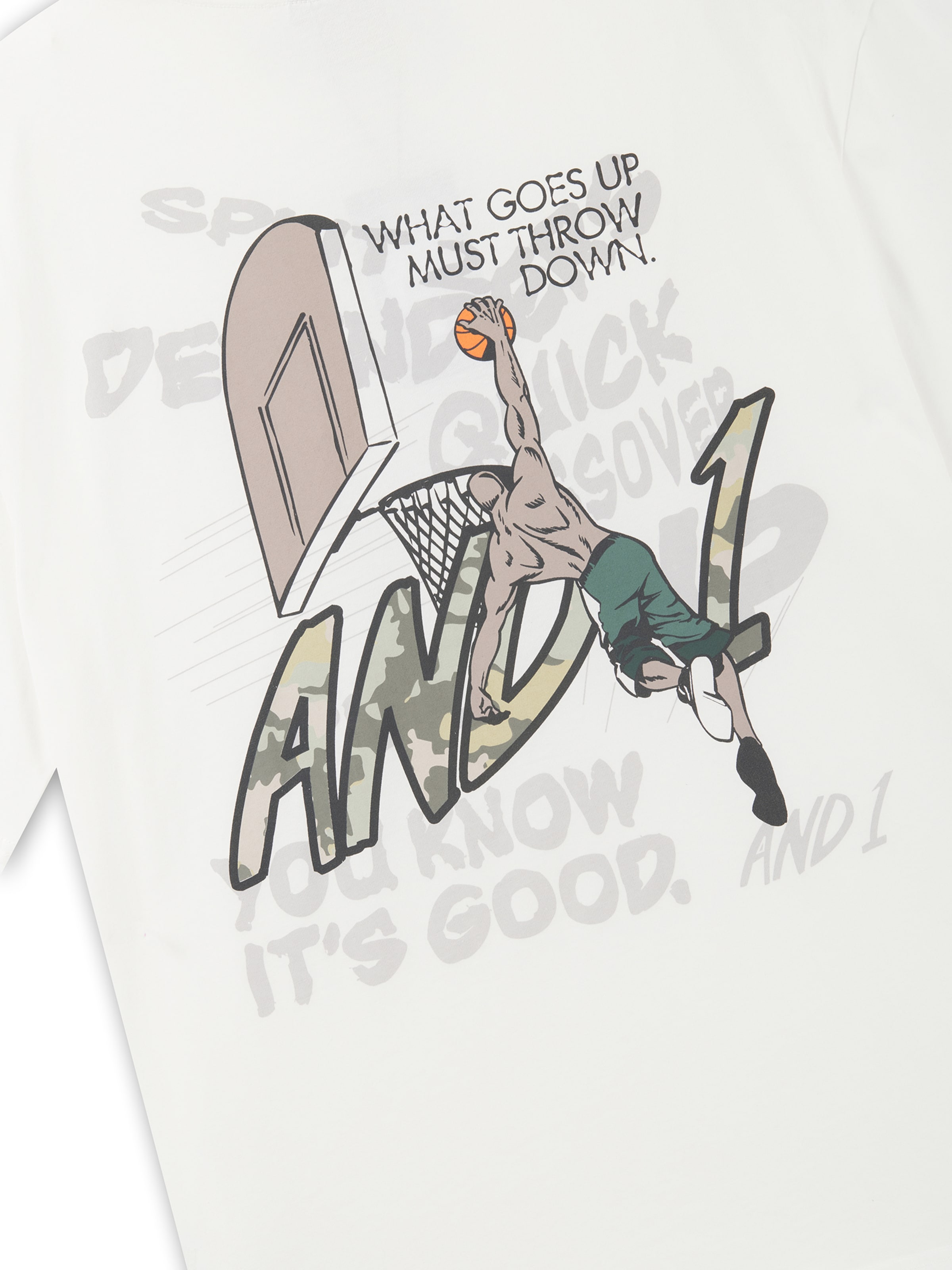 T-Shirt AND1 en blanc