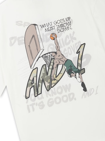 T-shirt 'Dancefloor' AND1 en blanc