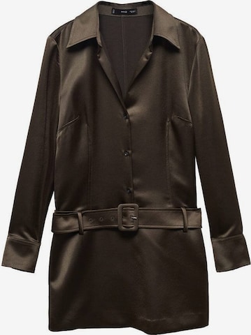 MANGOKošulja haljina 'Kate' - smeđa boja: prednji dio