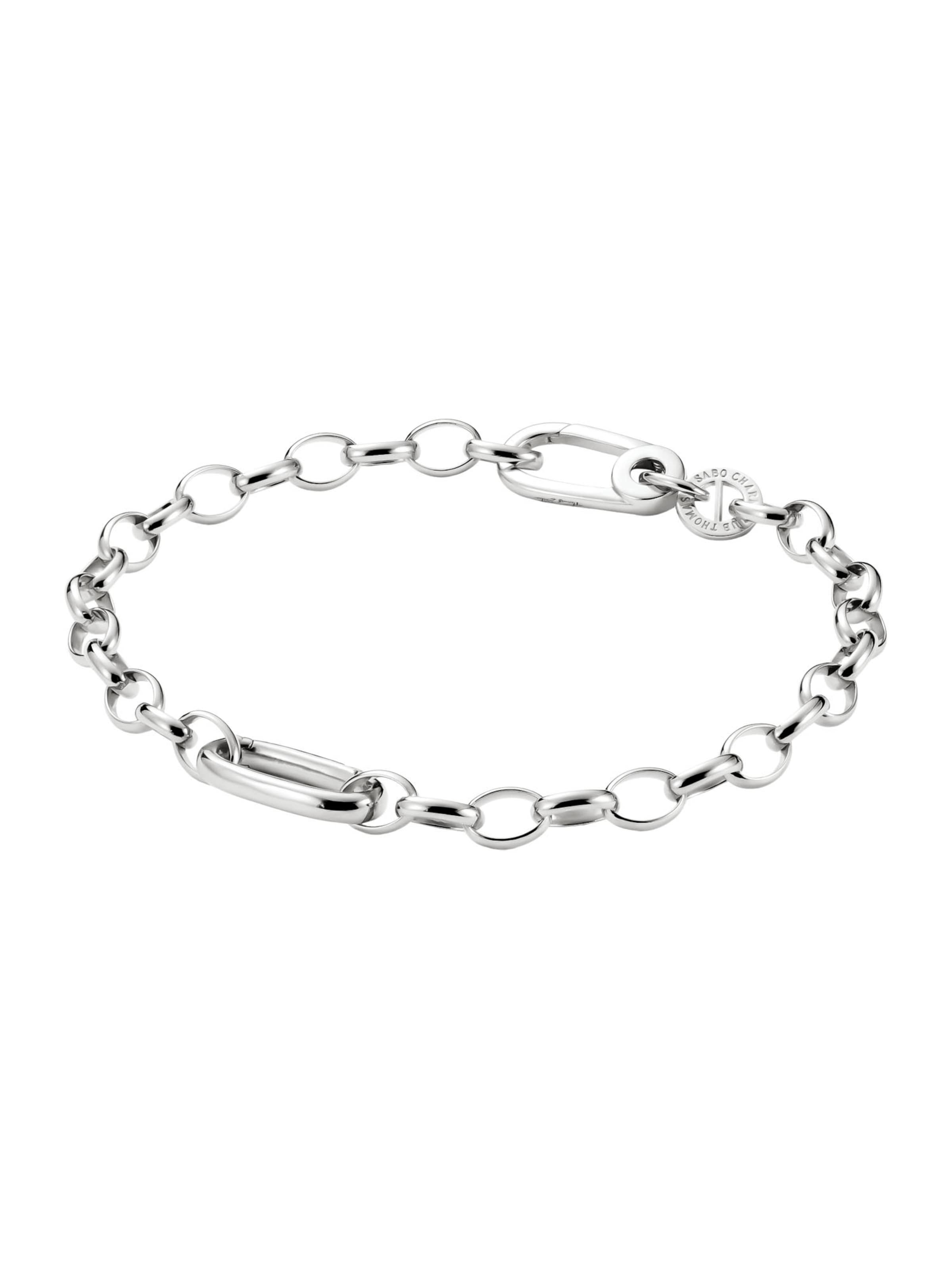 Thomas Sabo Charm Club Connect Armband in Silber: Vorderseite