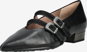 Ballerines à lanières Hispanitas en noir : devant