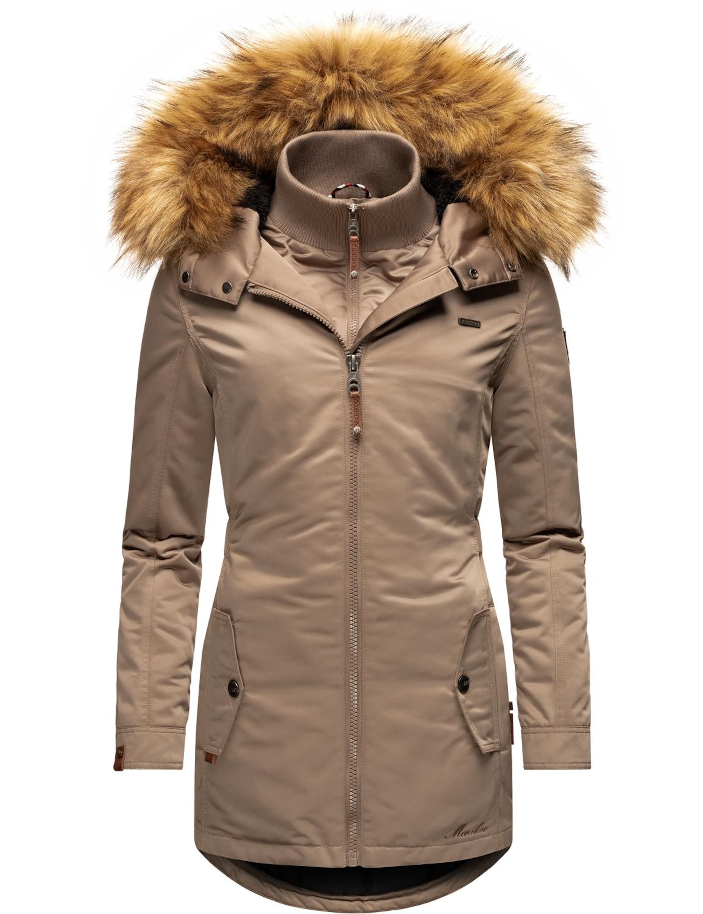 Cappotto invernale 'Sanakoo' di MARIKOO in marrone: frontale