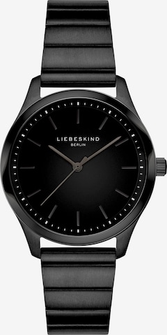 Liebeskind Berlin Analoog horloge in Zwart: voorkant