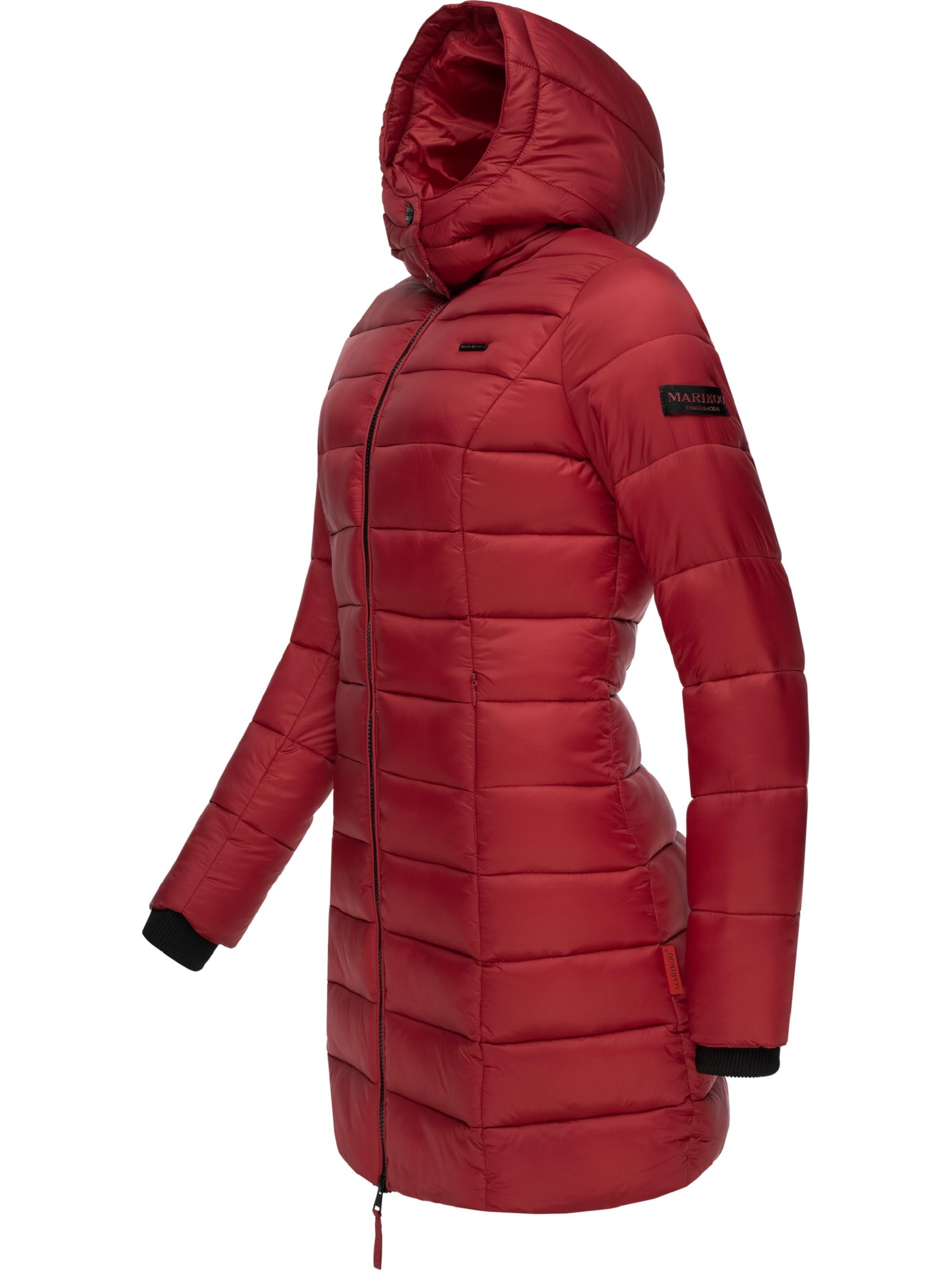 MARIKOO Wintermantel 'Abendsternchen' in Rood