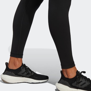 ADIDAS PERFORMANCE Skinny Workout Pants 'Sports Club' in Black